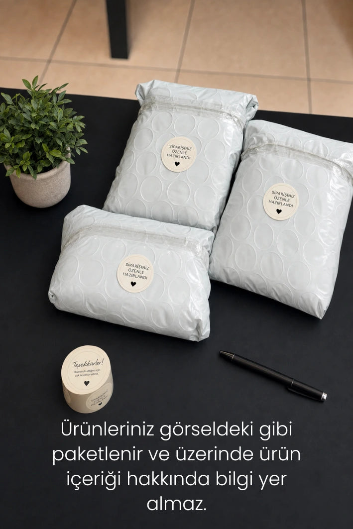 Paketin üzerinde ne olduğu yazmaz